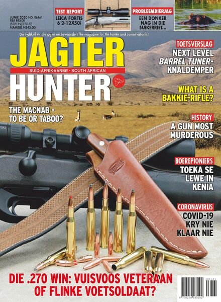 SA Hunter-Jagter – June 2020 Cover