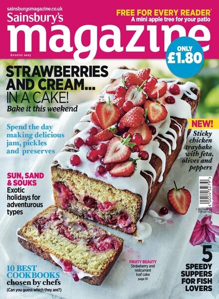 Sainsbury’s Magazine – August 2015 Cover