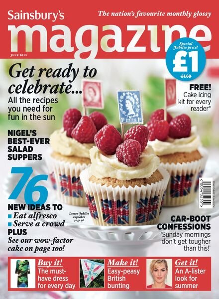 Sainsbury’s Magazine – June 2012 Cover