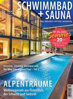 Schwimmbad + Sauna – 23 Juni 2020