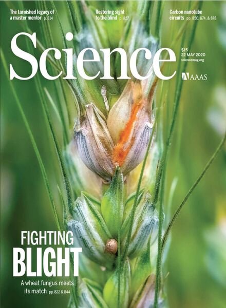 Science – 22 May 2020 Cover