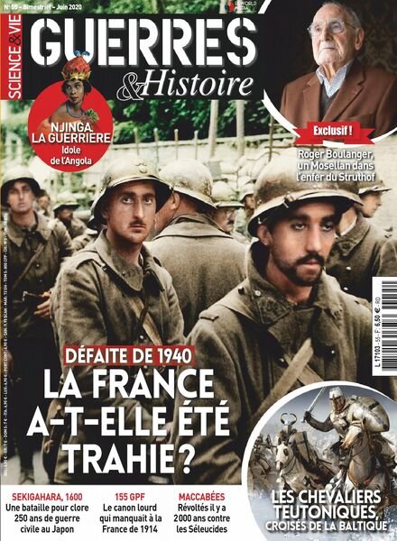 Science & Vie Guerres & Histoire – juin 2020 Cover