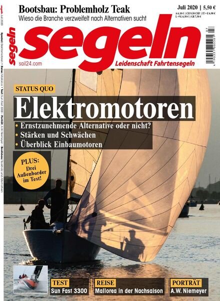 Segeln – Juli 2020 Cover