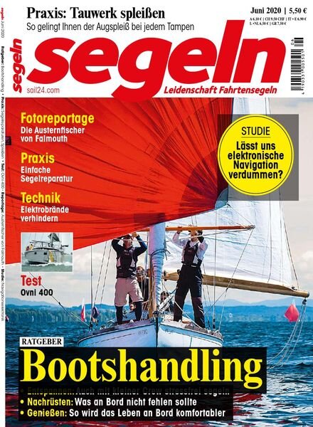 Segeln – Juni 2020 Cover