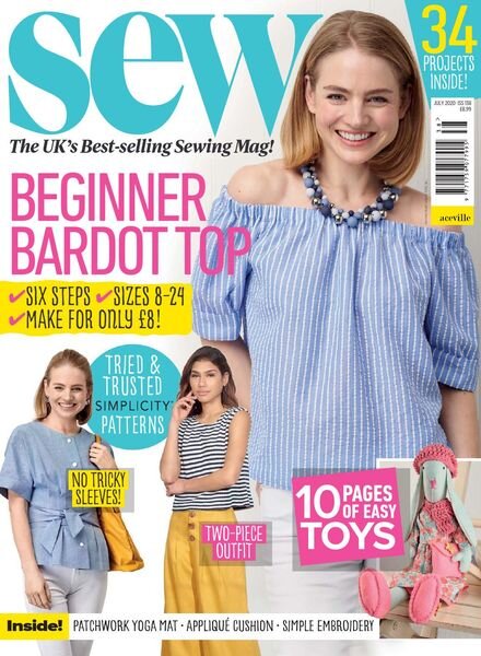 Sew – Issue 138 – July 2020 Cover