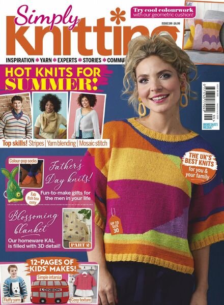 Simply Knitting – July 2020 Cover
