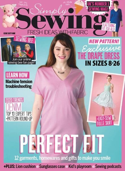 Simply Sewing – June 2020 Cover
