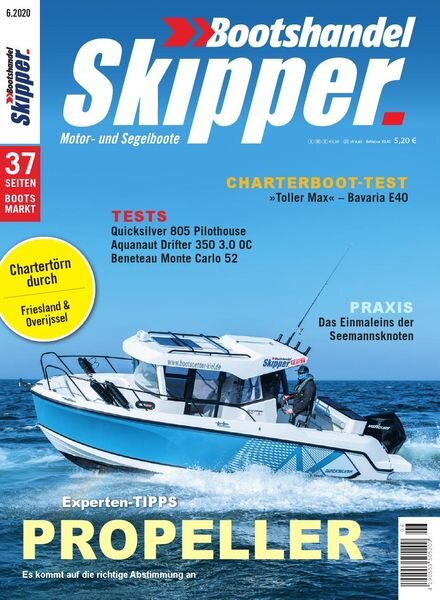 Skipper Bootshandel – Mai 2020 Cover