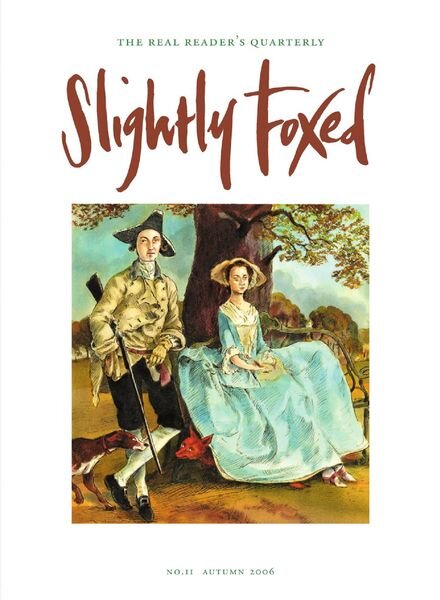Slightly Foxed – Autumn 2006 Cover