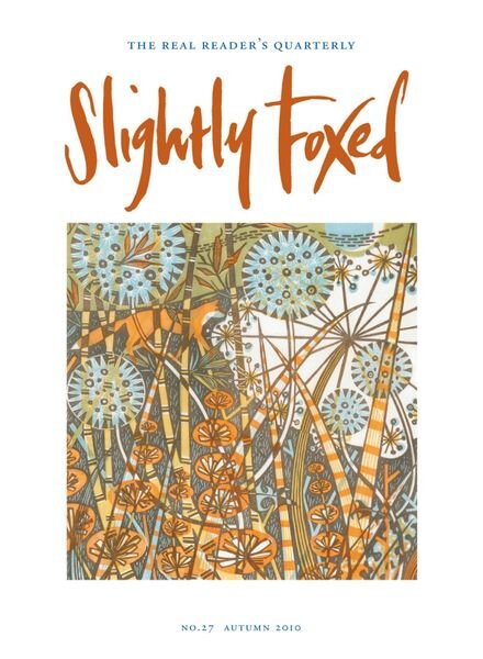 Slightly Foxed – Autumn 2010 Cover