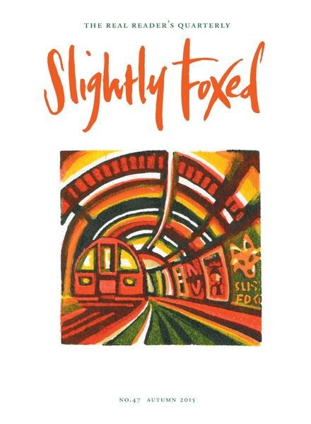 Slightly Foxed – Autumn 2015 Cover