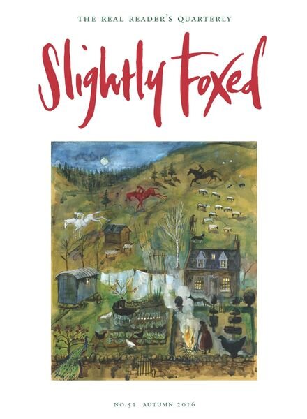 Slightly Foxed – Autumn 2016 Cover