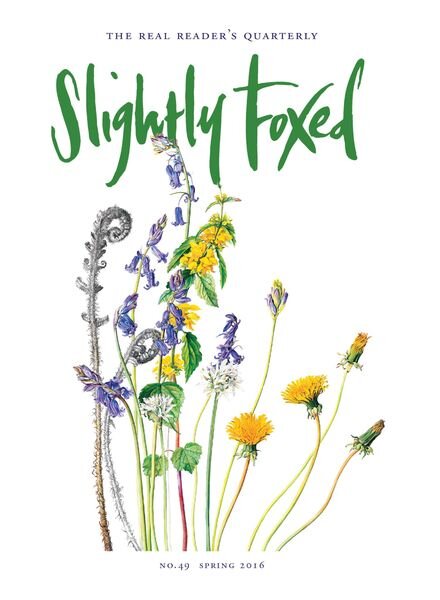 Slightly Foxed – Spring 2016 Cover