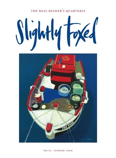 Slightly Foxed – Summer 2009 Cover