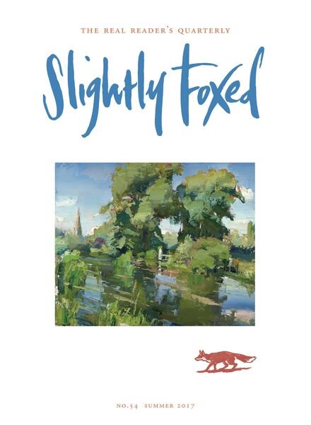 Slightly Foxed – Summer 2017 Cover