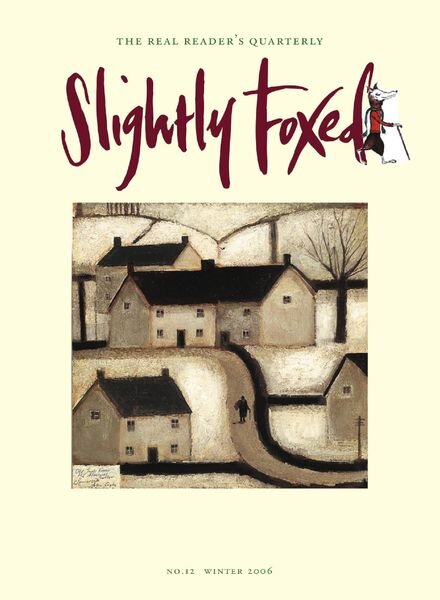 Slightly Foxed – Winter 2006 Cover