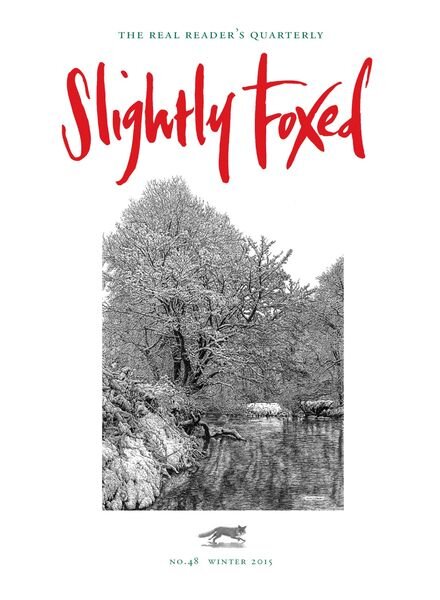 Slightly Foxed – Winter 2015 Cover