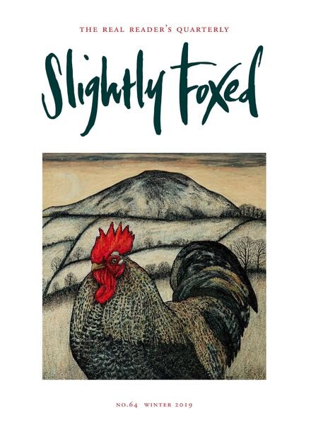 Slightly Foxed – Winter 2019 Cover