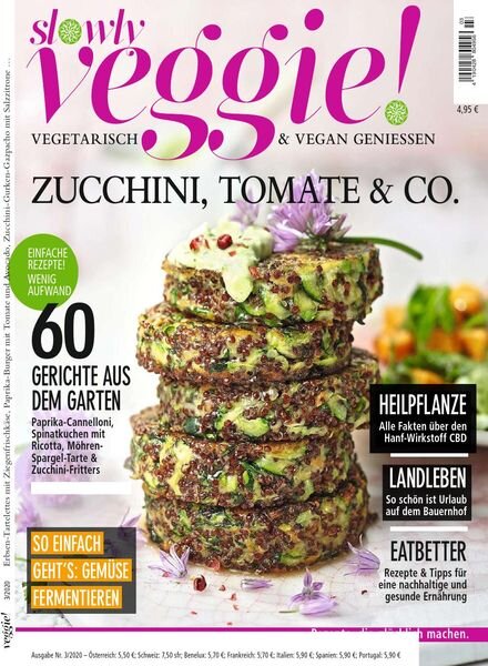 Slowly Veggie Germany – Nr.3 2020 Cover