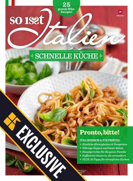 So isst Italien – Schnelle Kuche – Mai 2020 Cover