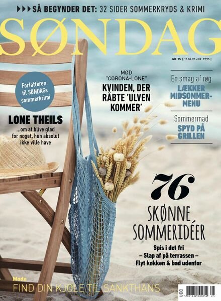 Sondag – 15 juni 2020 Cover