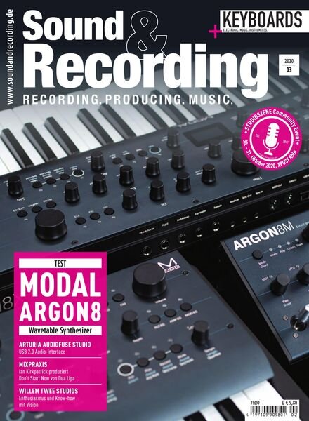 Sound & Recording – 05 Juni 2020 Cover
