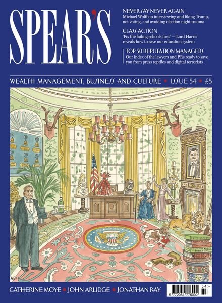 Spear’s – January- February 2017 Cover