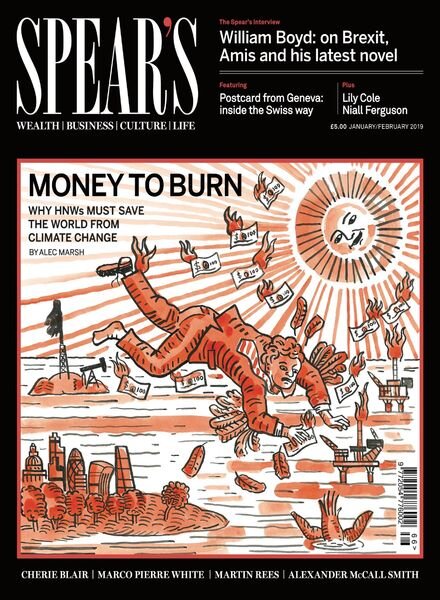 Spear’s – January-February 2019 Cover