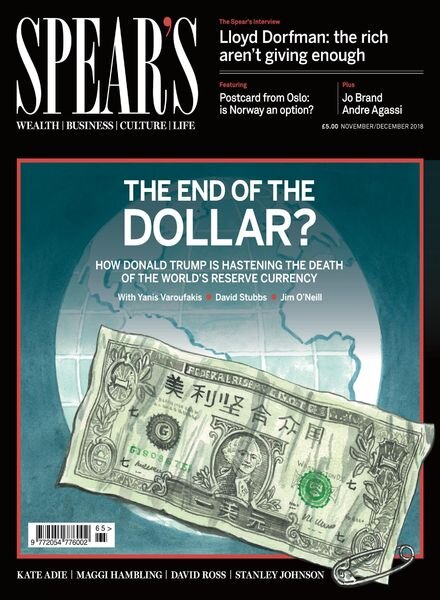 Spear’s – November- December 2018 Cover