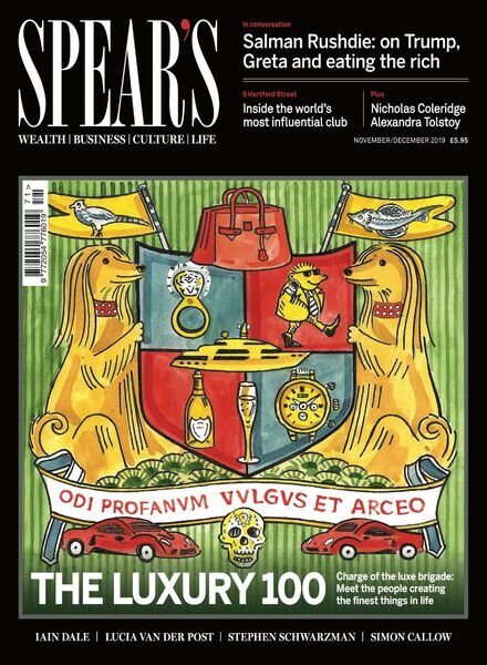 Spear’s – November-December 2019 Cover