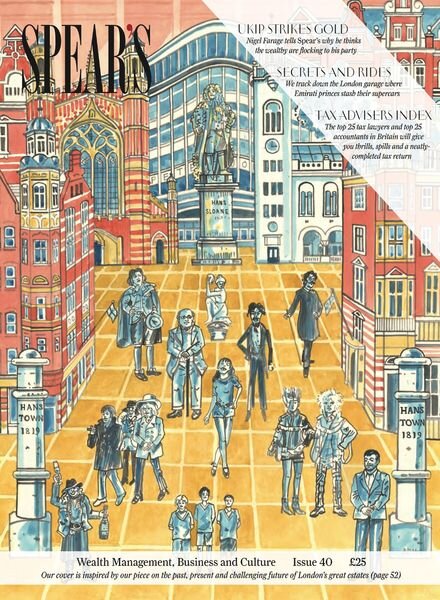 Spear’s – September – October 2014 Cover