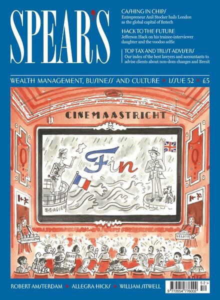 Spear’s – September- October 2016 Cover