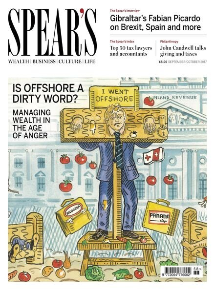 Spear’s – September- October 2017 Cover