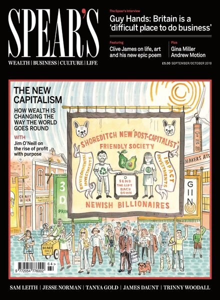 Spear’s – September- October 2018 Cover