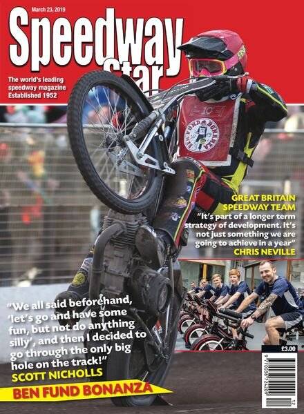 Speedway Star – March 23, 2019 Cover
