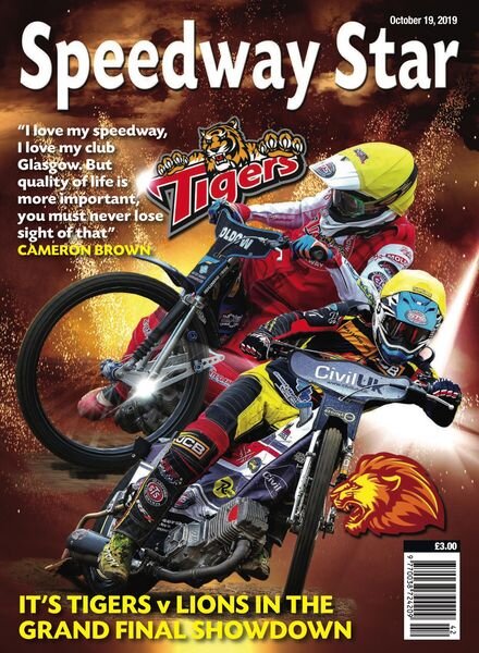 Speedway Star – October 19, 2019 Cover
