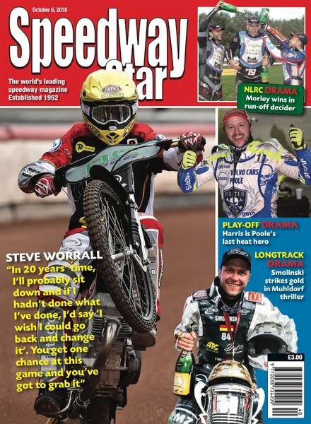 Speedway Star – October 6, 2018 Cover
