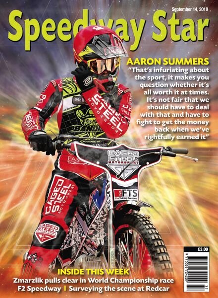 Speedway Star – September 14, 2019 Cover