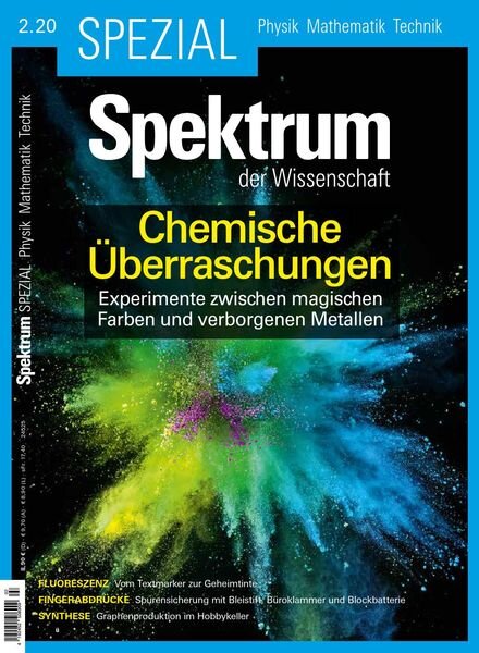 Spektrum der Wissenschaft Spezial – Physik Mathematik Technik – Nr.2 2020 Cover