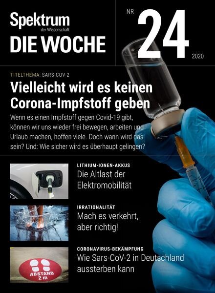 Spektrum – Die Woche 2020-06-11 Cover