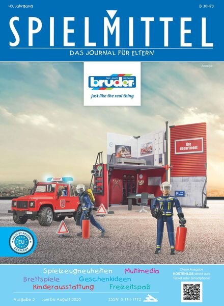 SPIELMITTEL – 02 Juni 2020 Cover