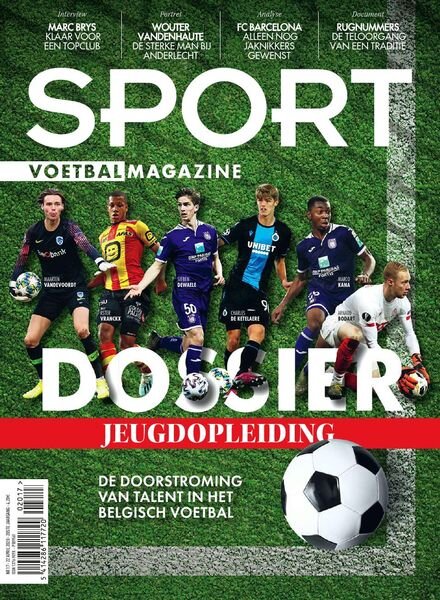 Sport Voetbal Magazine – 22 April 2020 Cover