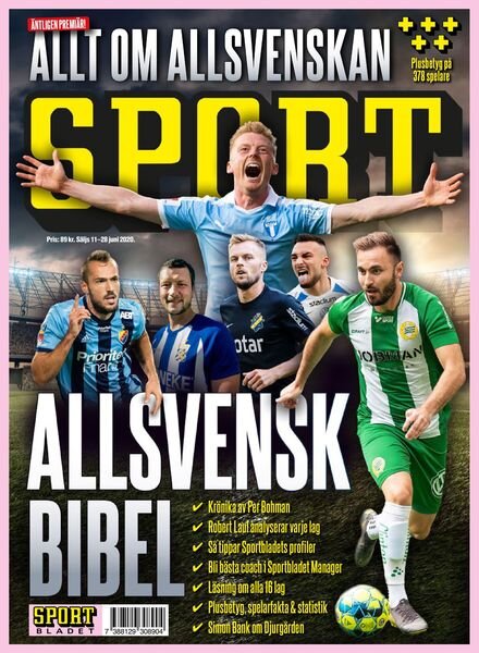Sportbiblar – 11 juni 2020 Cover