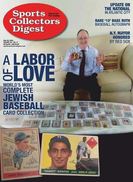 Sports Collectors Digest – May 22, 2020 Cover