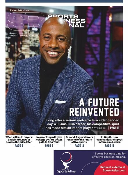 SportsBusiness Journal – 01 June 2020 Cover