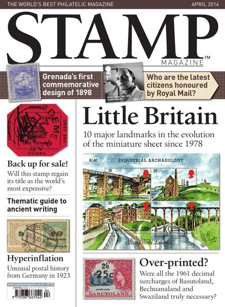 Stamp Magazine – April 2014 Cover