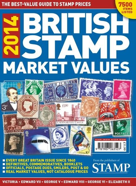 Stamp Magazine – British Stamp Market Values 2014 Cover