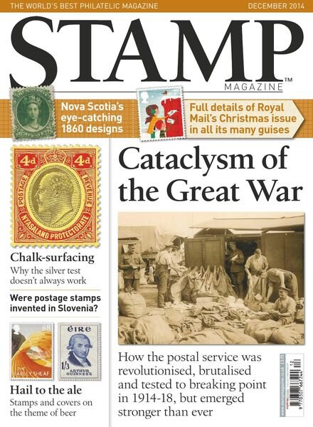Stamp Magazine – December 2014 Cover
