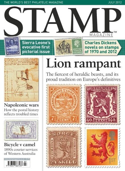 Stamp Magazine – July 2012 Cover