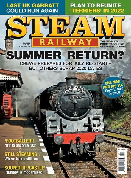 Steam Railway – 29 May 2020 Cover